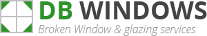 Hitchin Broken Window Logo